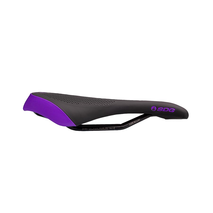 SDG Components, Allure V2 Lux-Alloy, Saddle, 260 x 140mm, Women, 245g, Black