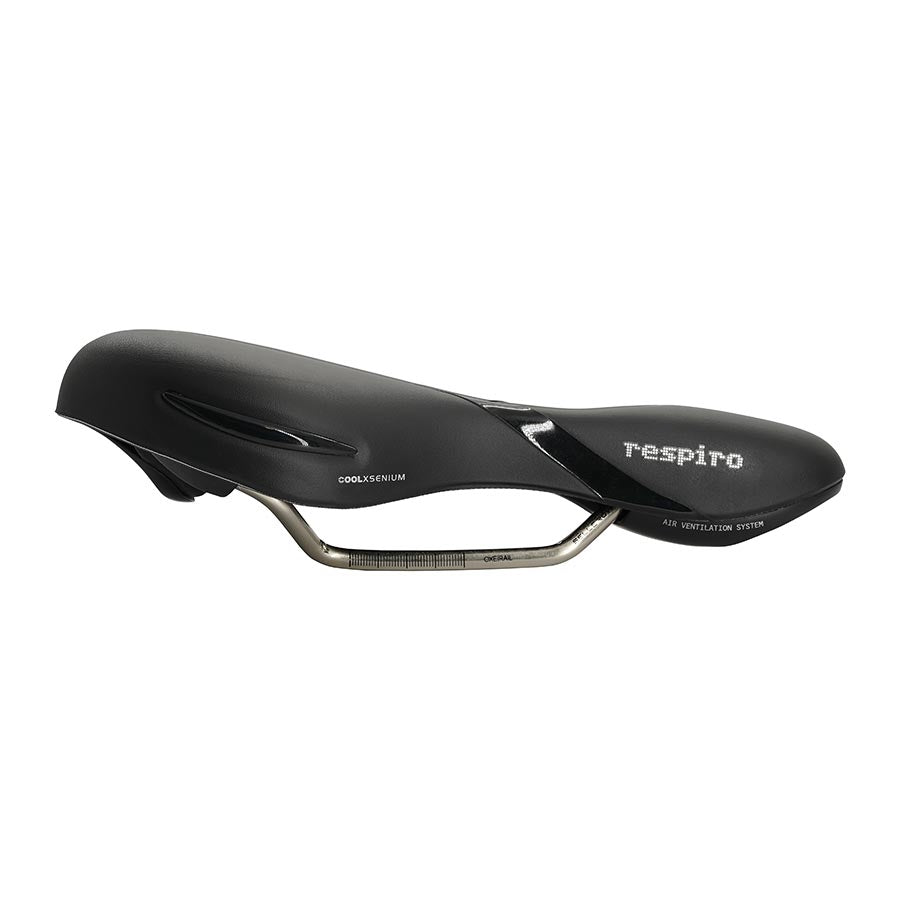 Selle Royal, Respiro Athletic, Saddle, 279 x 159mm, Unisex, 398g, Black