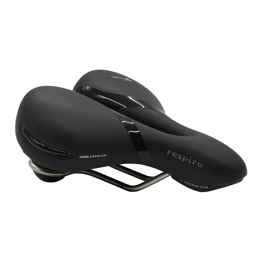 Selle Royal, Respiro Relaxed, Saddle, 256 x 227mm, Unisex, 771g, Black