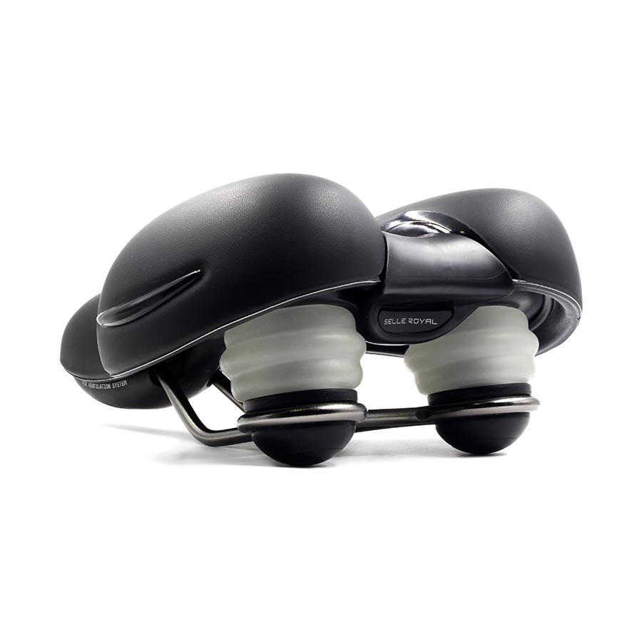 Selle Royal, Respiro Relaxed, Saddle, 256 x 227mm, Unisex, 771g, Black