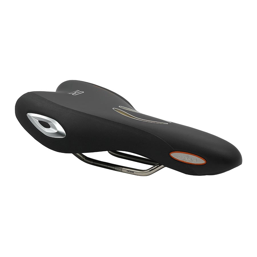 Selle Royal, Lookin Athletic, Saddle, 246 x 144mm, Unisex, 449g, Black