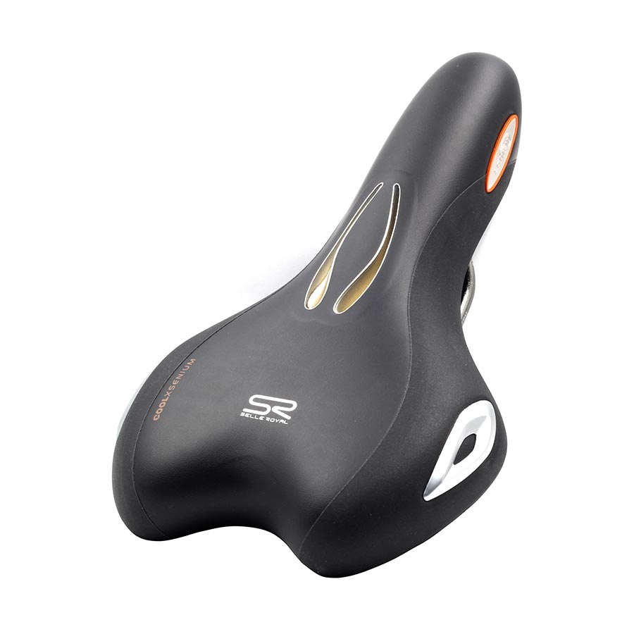 Selle Royal, Lookin Athletic, Saddle, 246 x 144mm, Unisex, 449g, Black