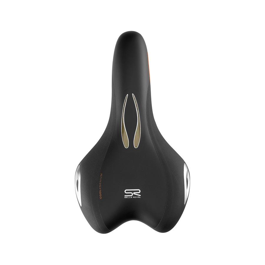 Selle Royal, Lookin Athletic, Saddle, 246 x 144mm, Unisex, 449g, Black