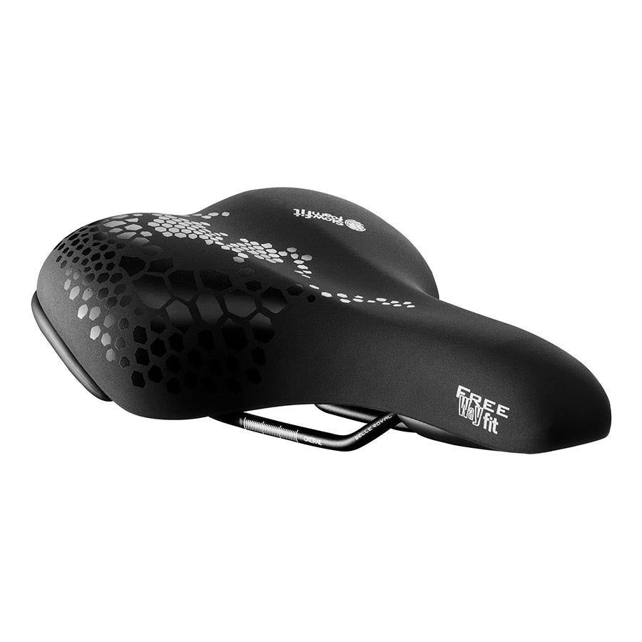 Selle Royal, Freeway Fit Moderate, Saddle, 260 x 186mm, Unisex, 524g, Black