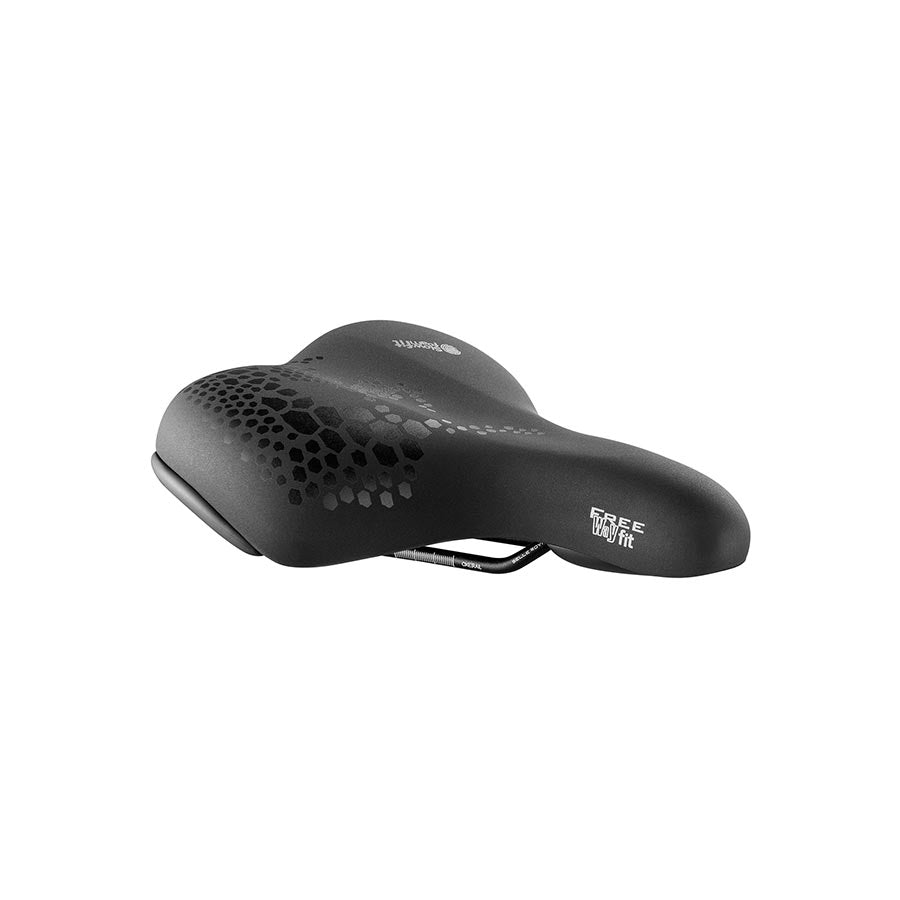 Selle Royal, Freeway Fit Relaxed, Saddle, 257 x 210mm, Unisex, 576g, Black