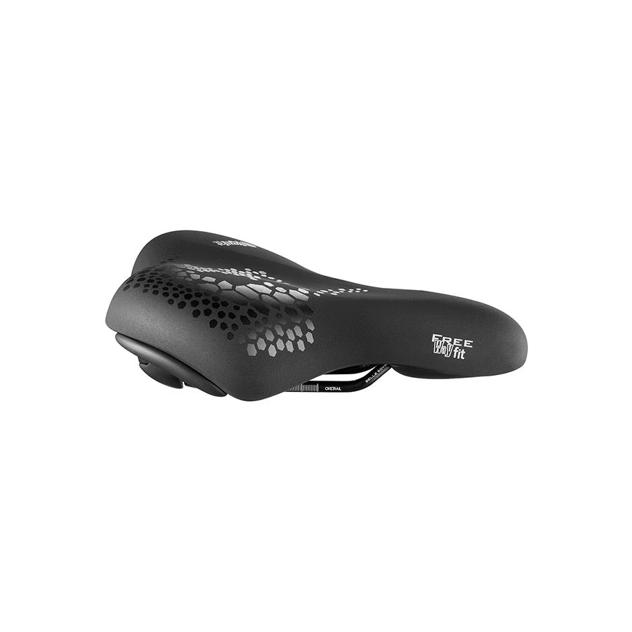 Selle Royal, Freeway Fit Relaxed, Saddle, 257 x 210mm, Unisex, 576g, Black