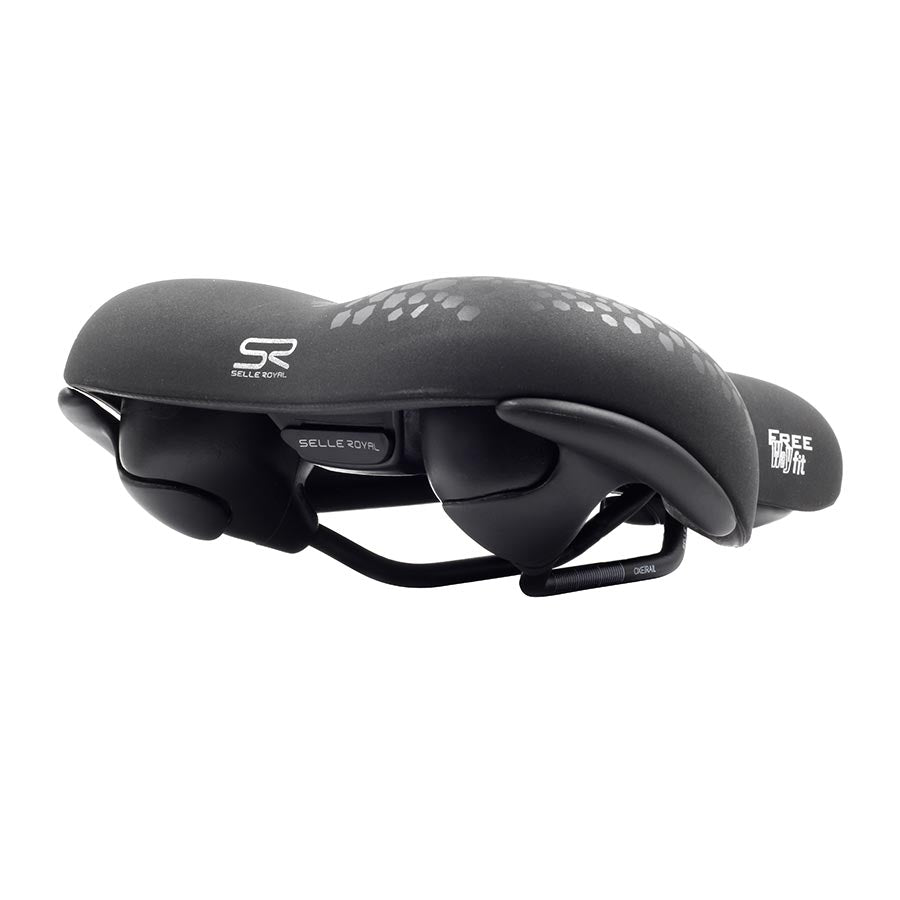 Selle Royal, Freeway Fit Relaxed, Saddle, 257 x 210mm, Unisex, 576g, Black