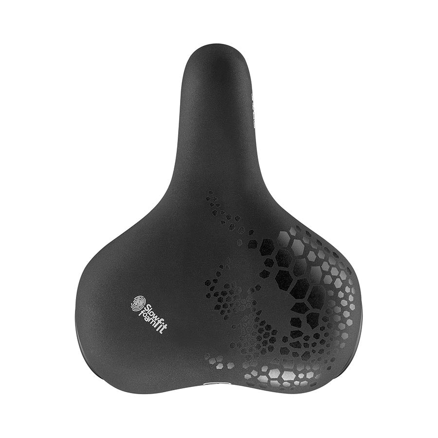 Selle Royal, Freeway Fit Relaxed, Saddle, 257 x 210mm, Unisex, 576g, Black