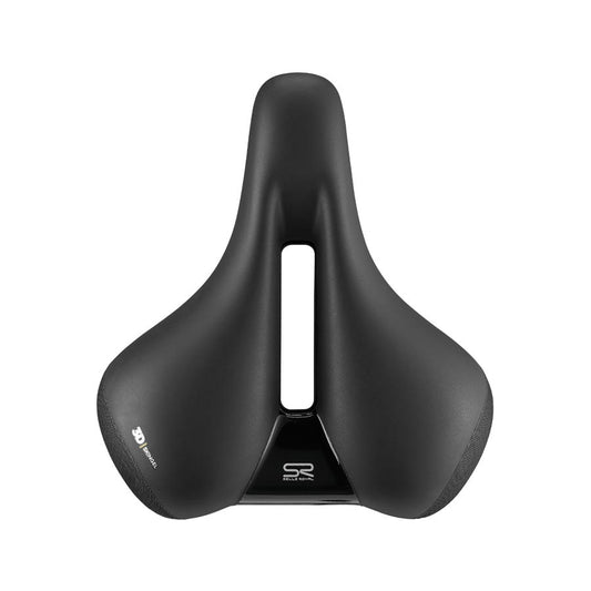 Selle Royal, Ellipse Relaxed, Saddle, 251 x 223mm, Unisex, 638g, Black