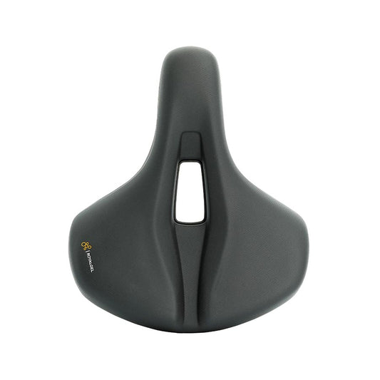 Selle Royal, Vaia Relaxed, Saddle, 250 x 213mm, Unisex, 580g, Black