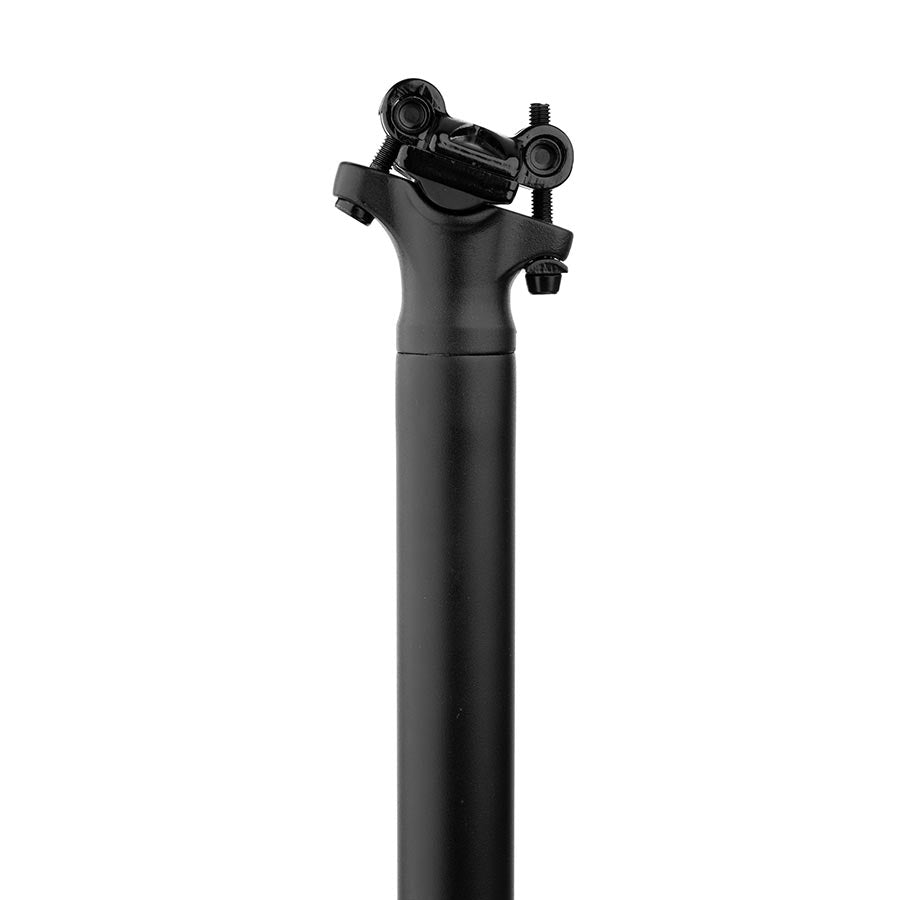 EVO, Crest Pro, Seatpost, 27.2mm, 400mm, Offset: 0mm, Black