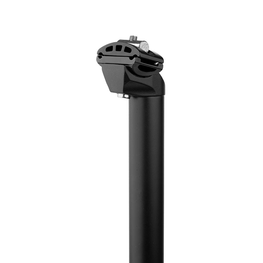 EVO, Crest, Seatpost, 25.4mm, 400mm, Offset: 16mm, Black