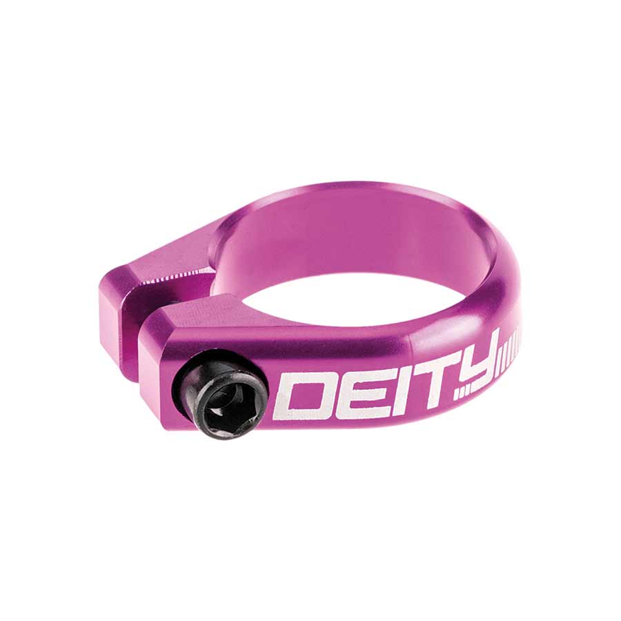 Deity, Circuit, Seatpost Clamp, 34.9mm, Black