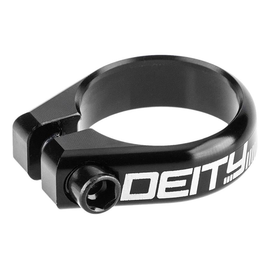 Deity, Circuit, Seatpost Clamp, 36.4mm, Black