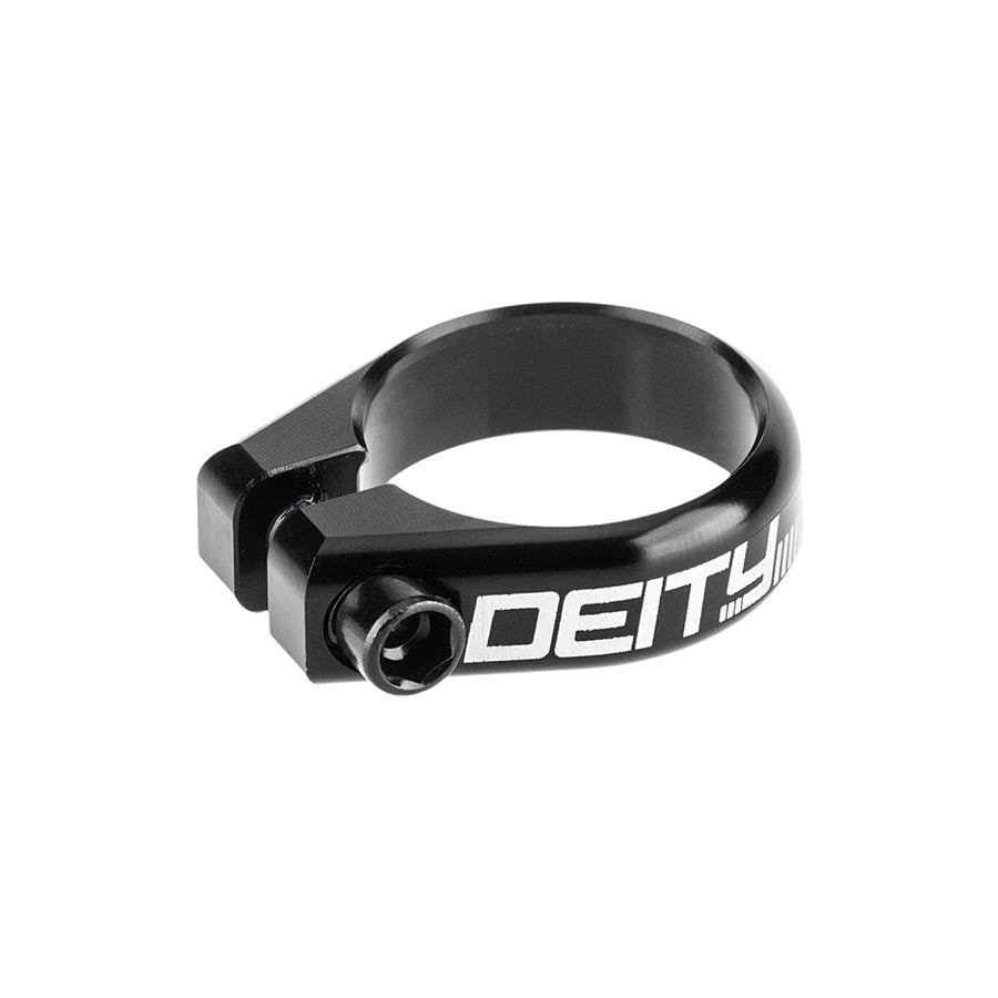 Deity, Circuit, Seatpost Clamp, 38.6mm, Black