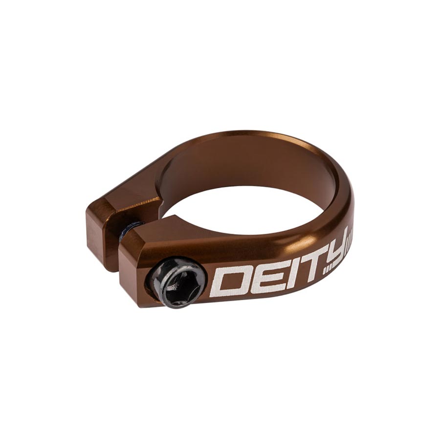 Deity, Circuit, Seatpost Clamp, 38.6mm, Black