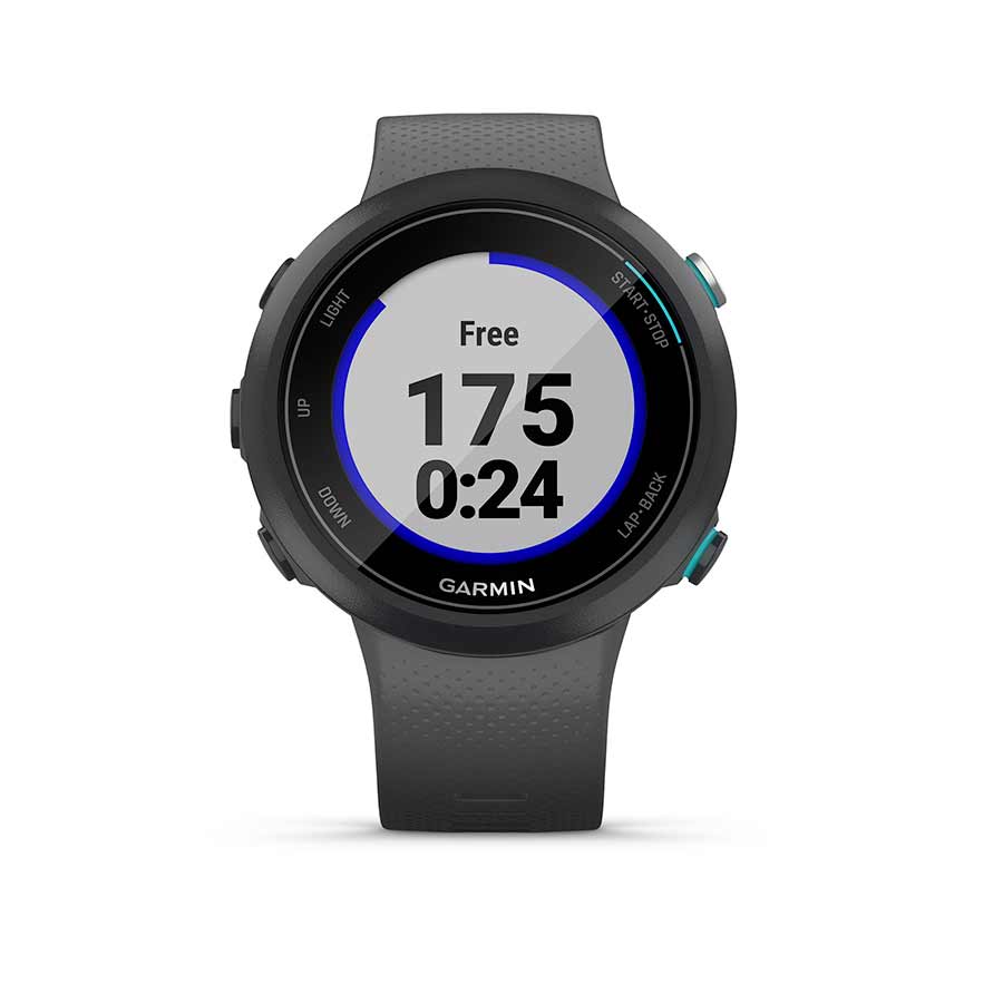 Garmin, Garmin Swim 2, Watch, Watch Color: Slate, Wristband: Slate - Silicone