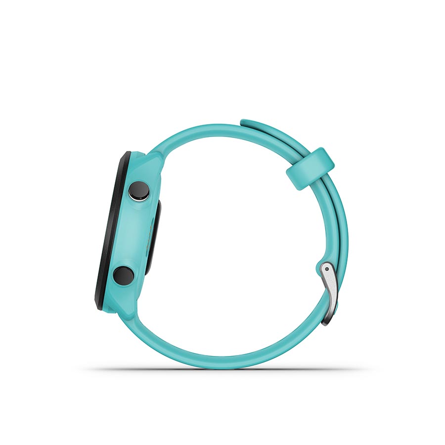 Garmin, Forerunner 55, Watch, Watch Color: Aqua, Wristband: Aqua - Silicone