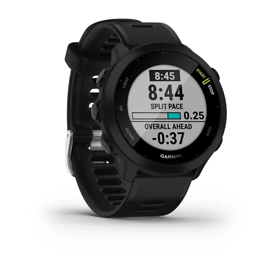 Garmin, Forerunner 55, Watch, Watch Color: Aqua, Wristband: Aqua - Silicone