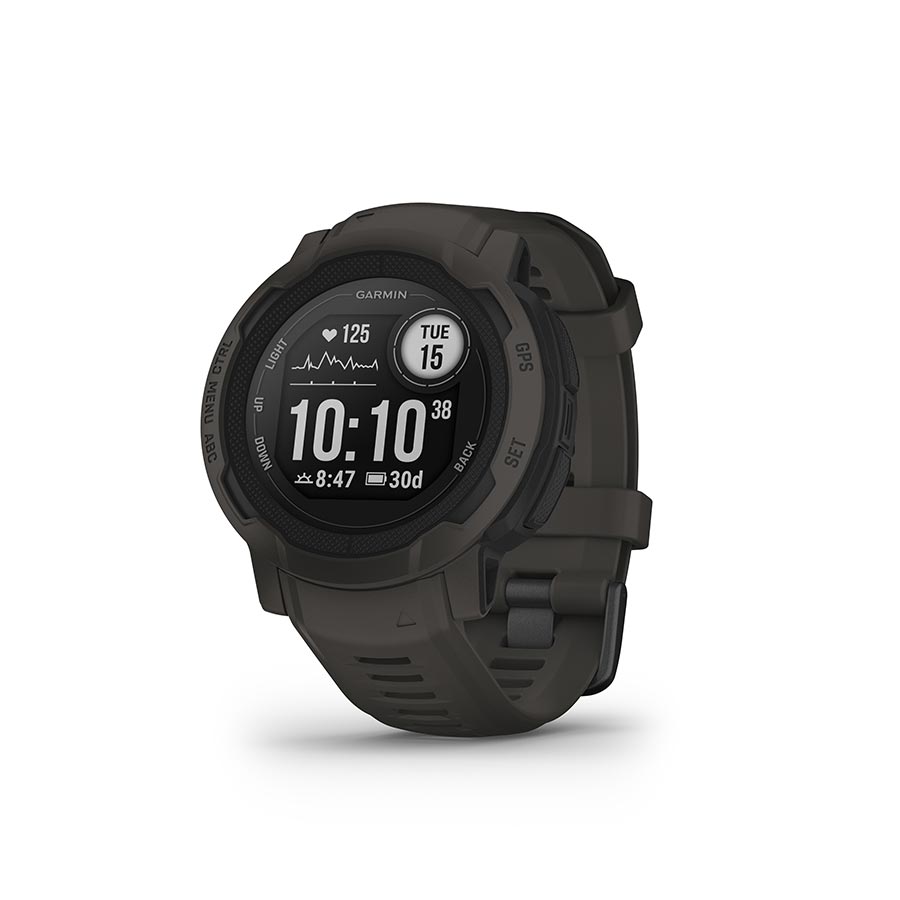 Garmin, Instinct 2S, Watch, Watch Color: Graphite, Wristband: Graphite - Silicone