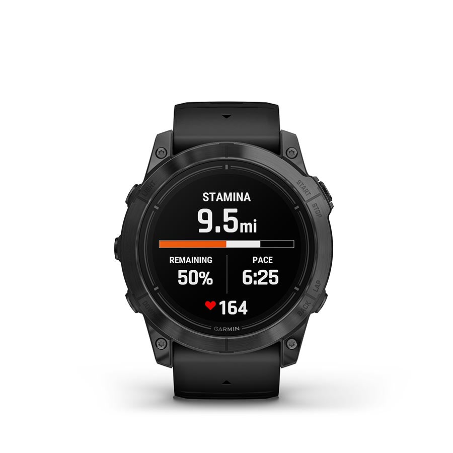 Garmin, Epix Pro Std. Edition 51mm, Watch, Watch Color: Slate Grey, Wristband: Black - Silicone