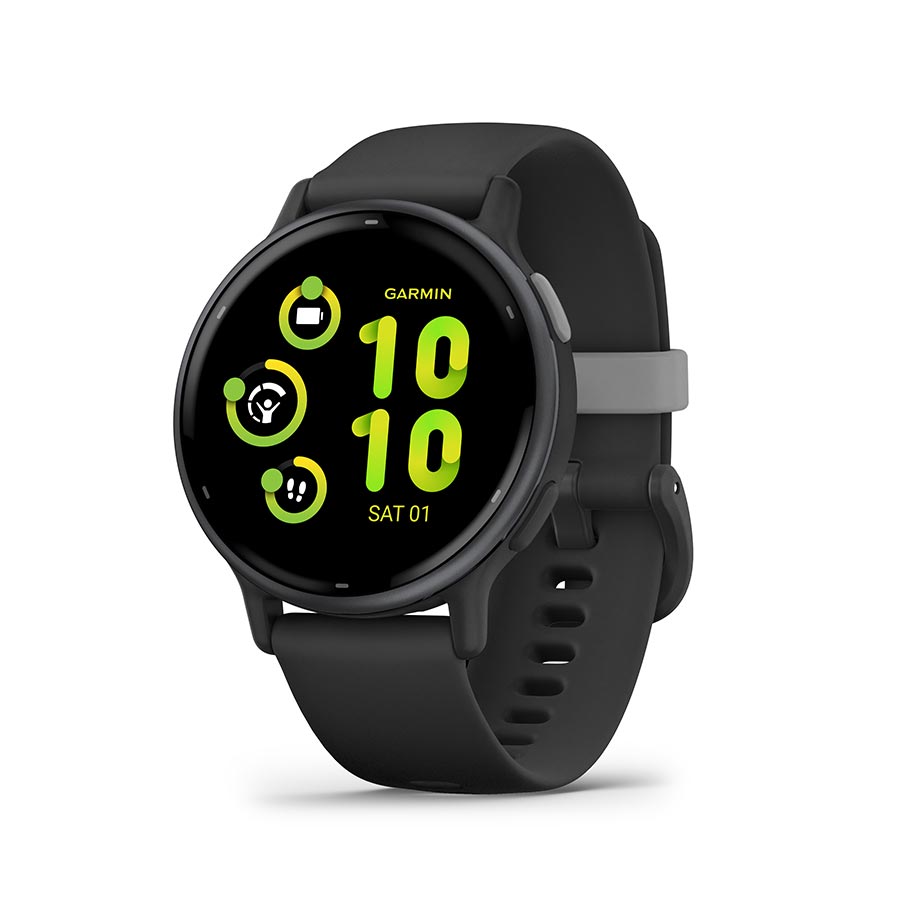 Garmin, vivoactive 5, Watch, Watch Color: Black, Wristband: Black - Silicone