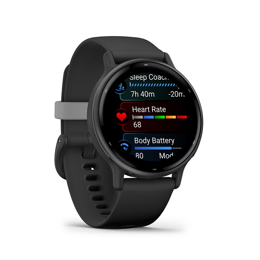 Garmin, vivoactive 5, Watch, Watch Color: Black, Wristband: Black - Silicone