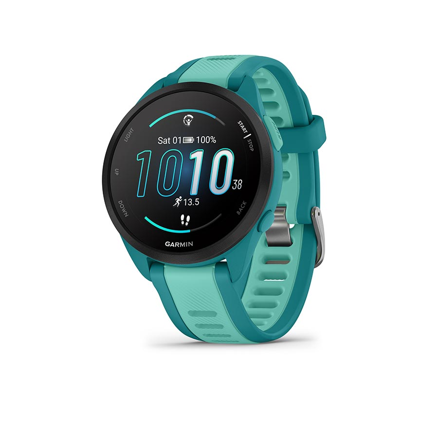 Garmin, Forerunner 165 Music, Watch, Watch Color: Berry, Wristband: Lilac - Silicone