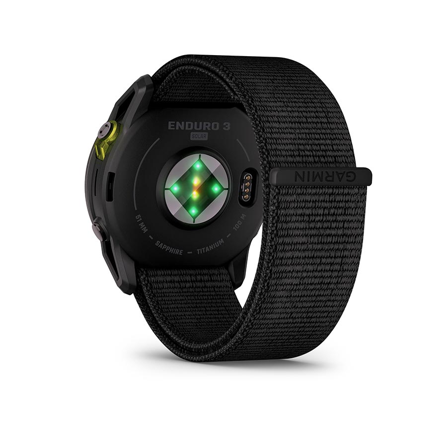 Garmin, Enduro 3, Watch, Watch Color: Black, Wristband: Black - Silicone