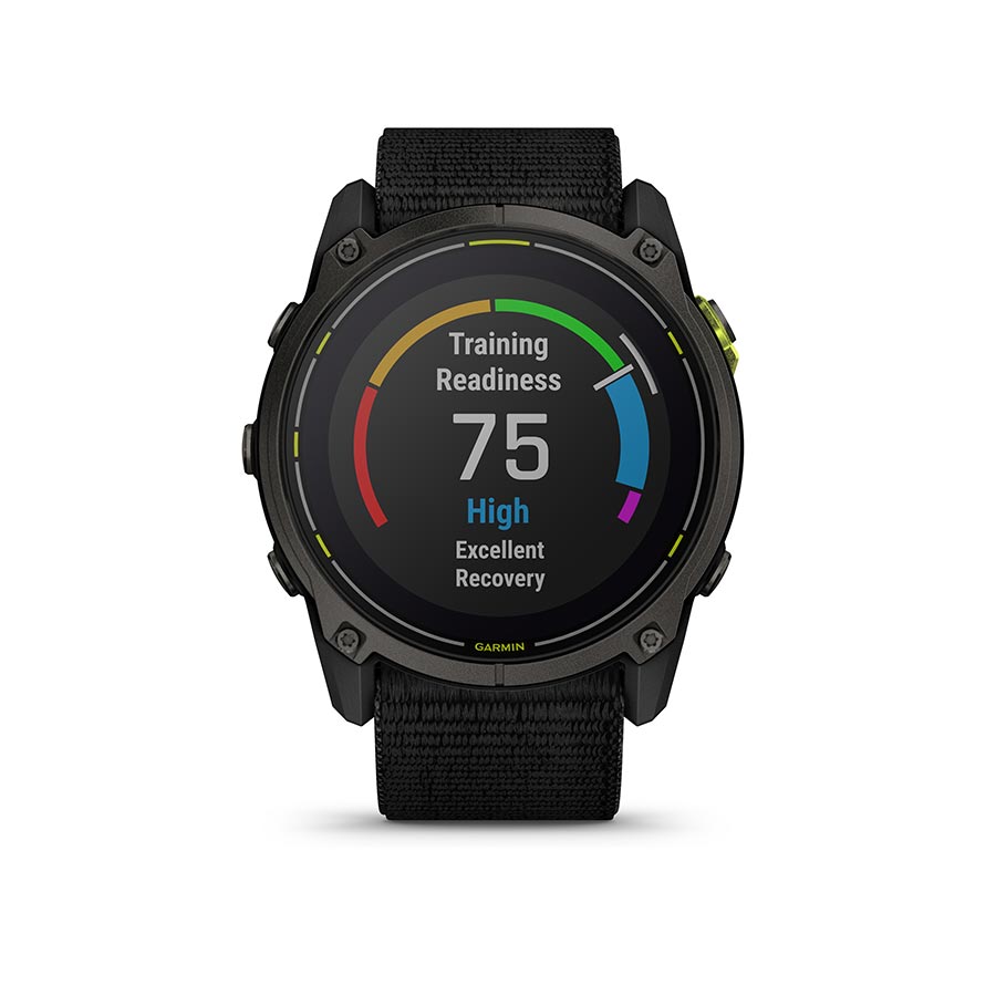 Garmin, Enduro 3, Watch, Watch Color: Black, Wristband: Black - Silicone