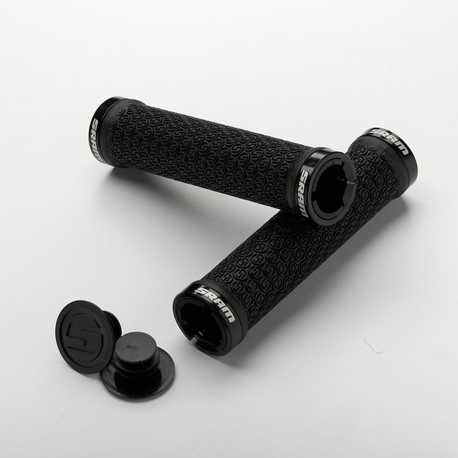 SRAM, Lock-On, Grips, 130mm, Black, Pair