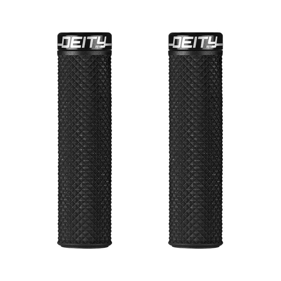 Deity, Supracush, Grips, 133mm, Black, Pair