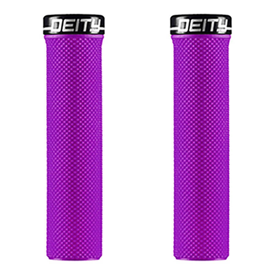 Deity, Slimfit, Grips, 132mm, Black, Pair