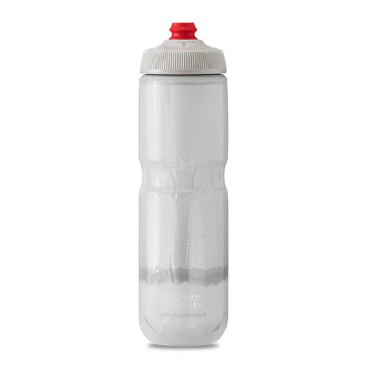 Polar, Breakaway Insulated 24oz, Water Bottle, 710ml / 24oz, White/Silver