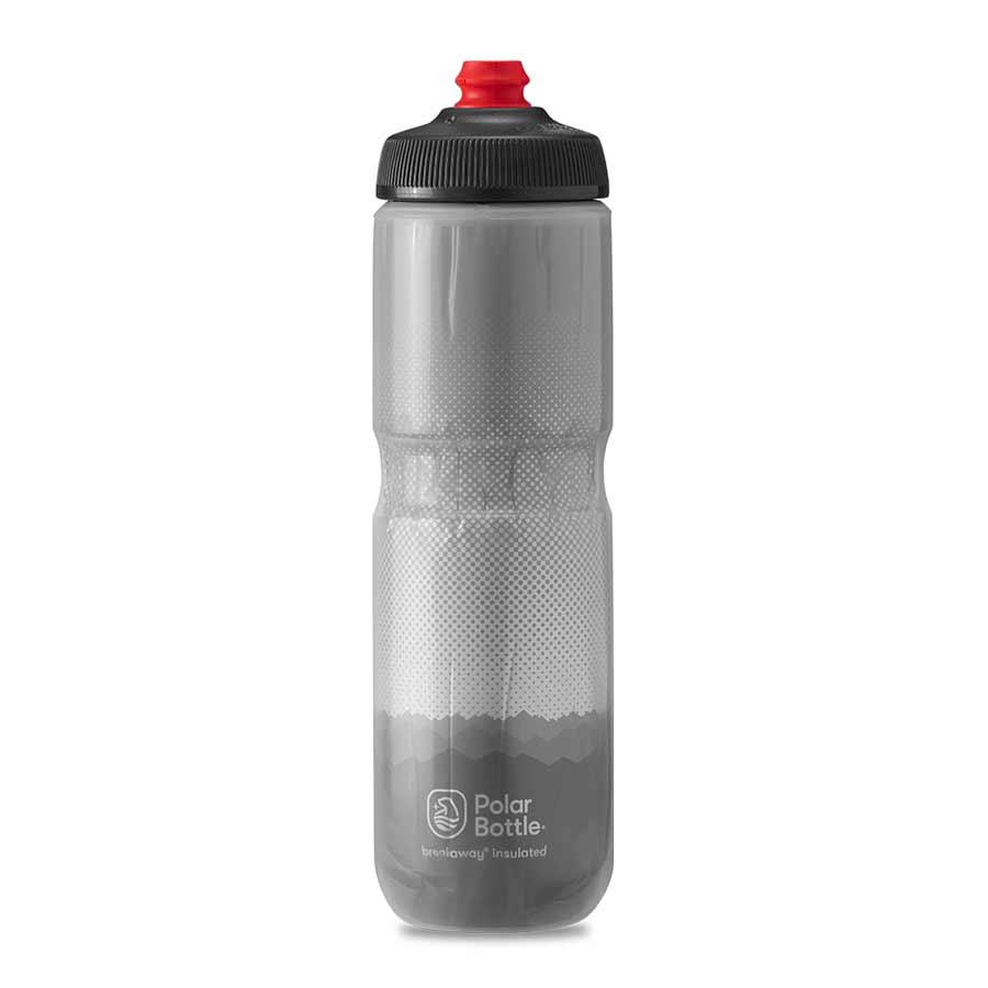 Polar, Breakaway Insulated 24oz, Water Bottle, 710ml / 24oz, White/Silver