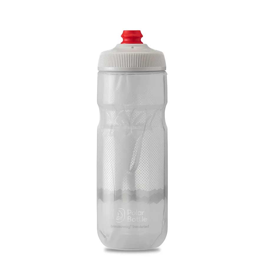 Polar, Breakaway Insulated 20oz, Water Bottle, 591ml / 20oz, White/Silver