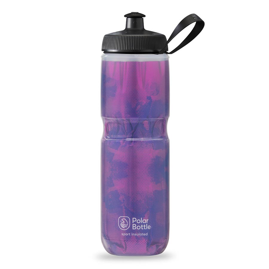 Polar Bottle, Sport Insulated 24oz, Water Bottle, 710ml / 24oz, Olive Green/Silver