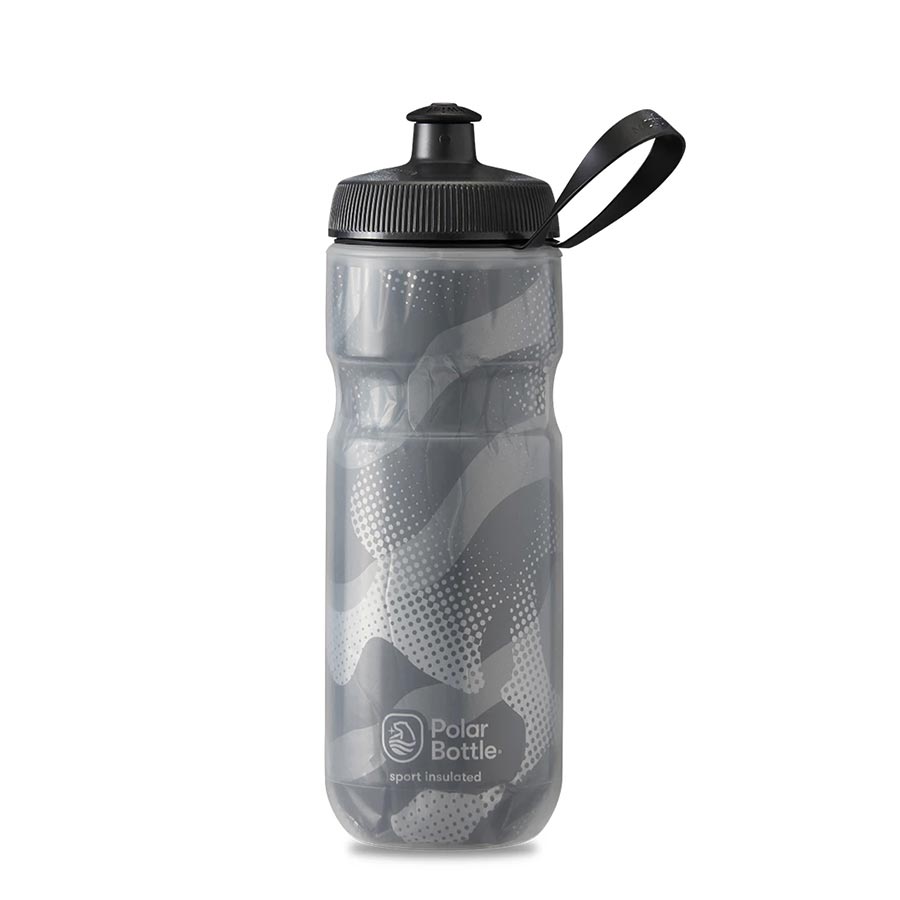 Polar Bottle, Sport Insulated 20oz, Water Bottle, 591ml / 20oz, Blue/Silver