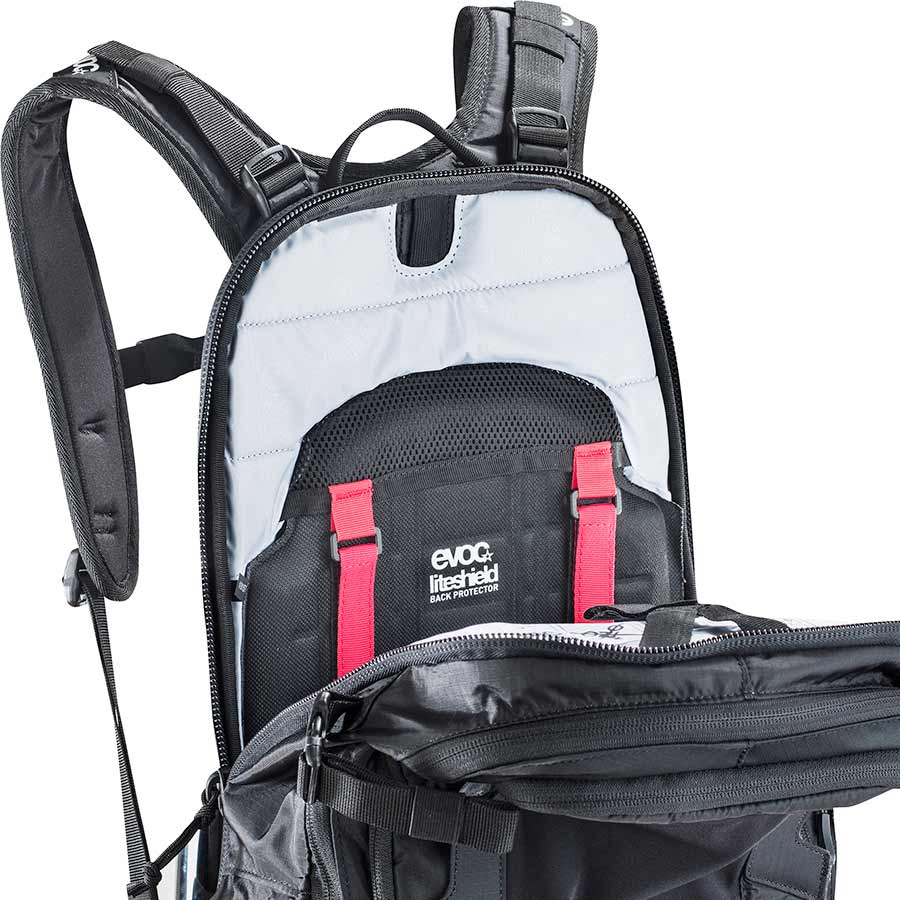 EVOC, FR Trail Blackline Protector, 20L, Backpack, Black, ML