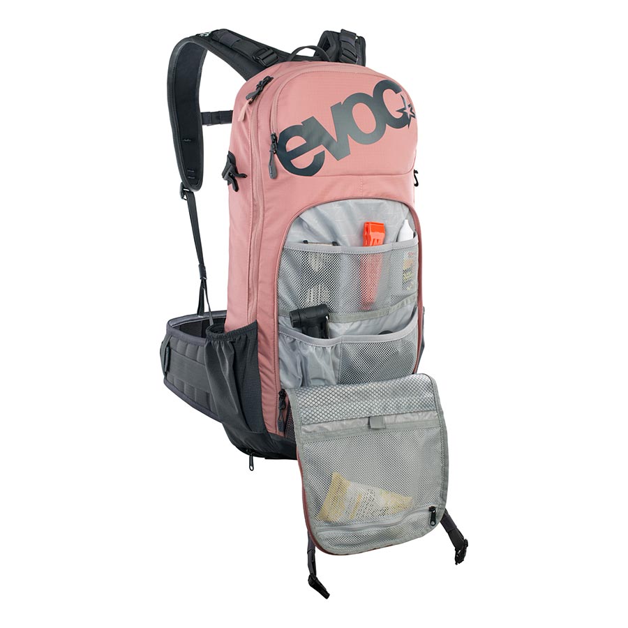 EVOC, FR Enduro, Protector backpack, 16L, Dusty Pink/Carbon Grey, ML