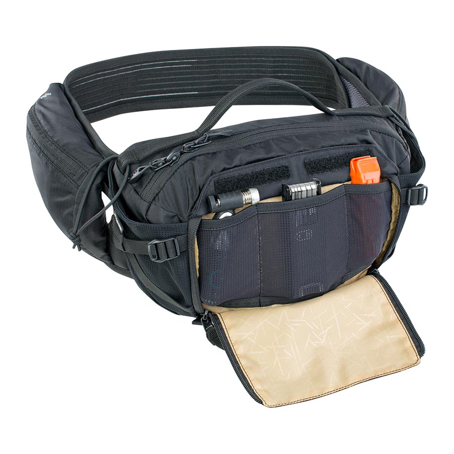 EVOC, Hip Pack Pro E-Ride, Hydration Bag, Volume: 3L, Bladder: Not included, Black