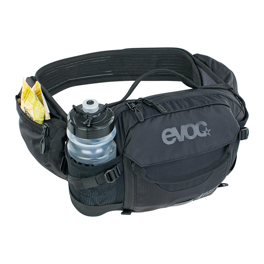 EVOC, Hip Pack Pro E-Ride, Hydration Bag, Volume: 3L, Bladder: Not included, Black