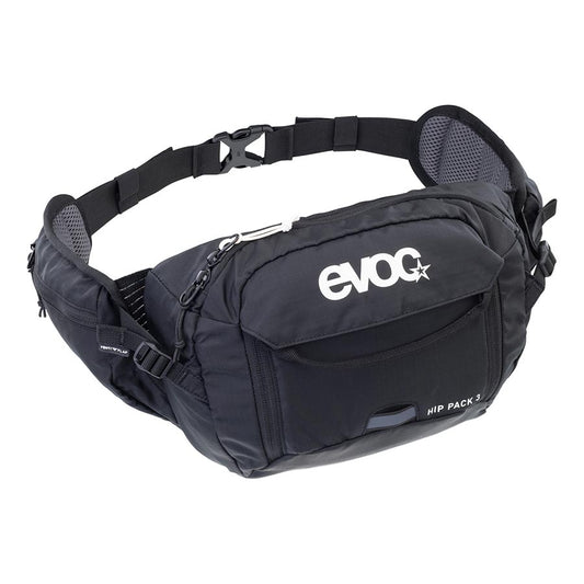 EVOC, Hip Pack 3, Hip Pack, 3L, No, Black