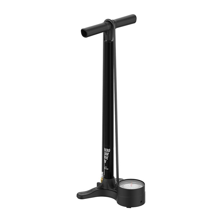 Lezyne, Macro Floor Drive HV, Floor Pump, ABS-1 Pro, Flat Black