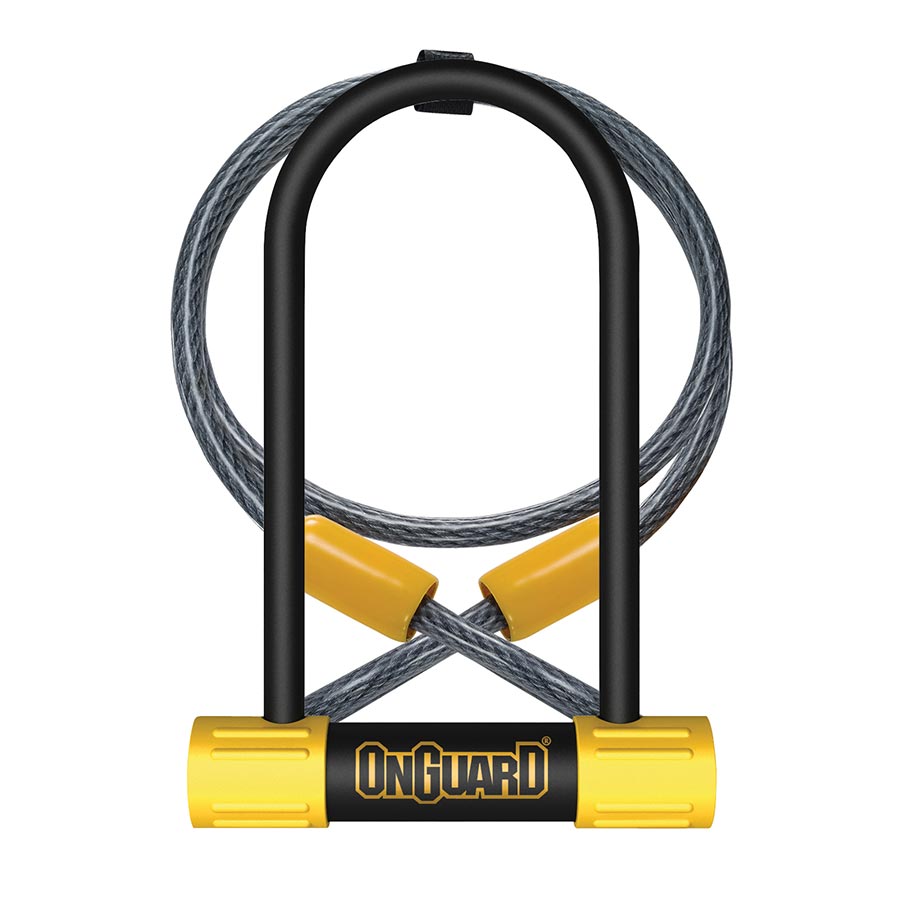 OnGuard, Bulldog DT 8012, U-Lock, 13 mm x 115mm x 230mm / 10mm x 120cm (13mm x 4.5'' x 9'' / 10mm x 4')