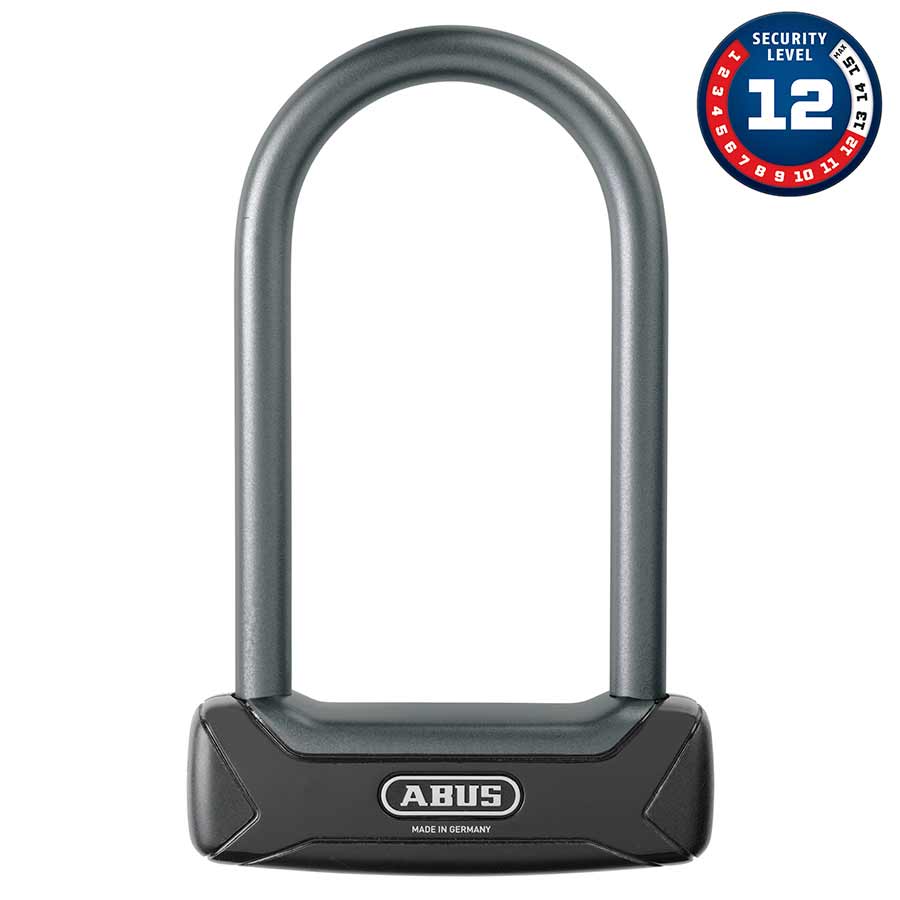 Abus, Granit Plus 640, U-Lock, 12mm x 83mm x 150mm (12mm x 3.3'' x 5.9''), Black