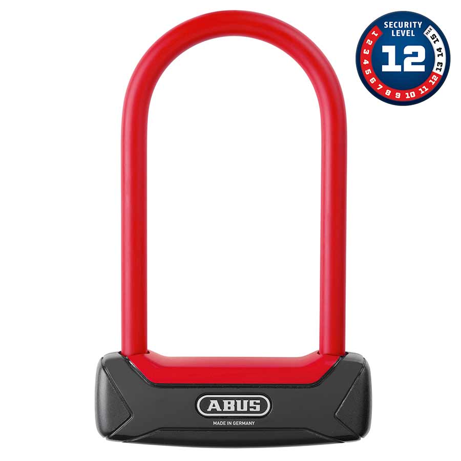 Abus, Granit Plus 640, U-Lock, 12mm x 83mm x 150mm (12mm x 3.3'' x 5.9''), Black