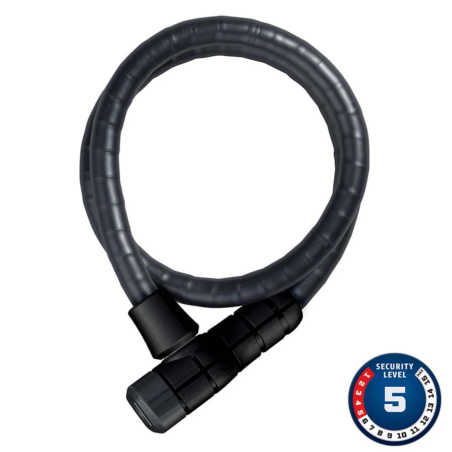 Abus, Microflex 6615K, Armored cable with key lock, 15mm x 85cm (15mm x 2.8')