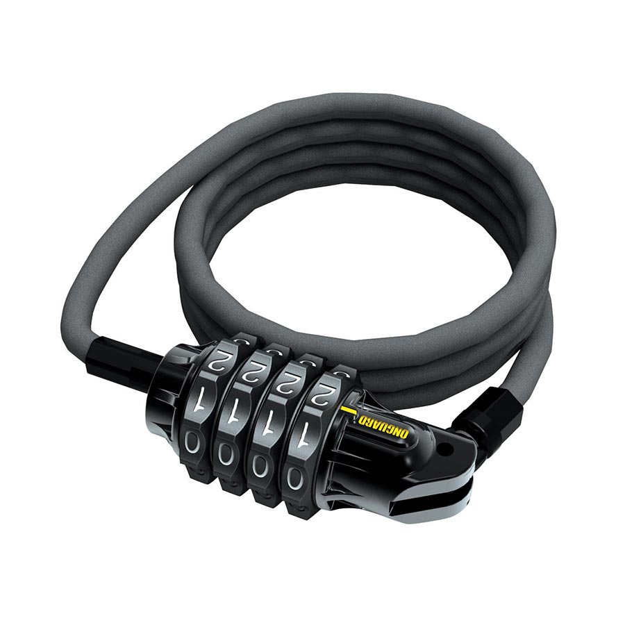 Onguard, Terrier Combo 4, Cable lock, Combination, 6mm, 120cm, 47'', Black