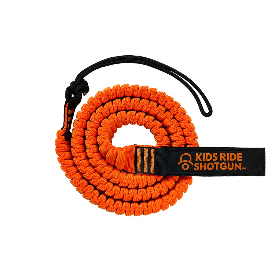 Kids Ride Shotgun, MTB Tow Rope, Orange